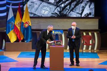 Ceremonia de entrega de Honores y Distinciones 2020 de Gran Canaria/TA.